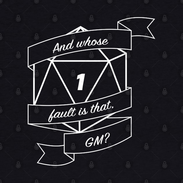 Whose Fault, GM (Dark) by orders@qualeto.com